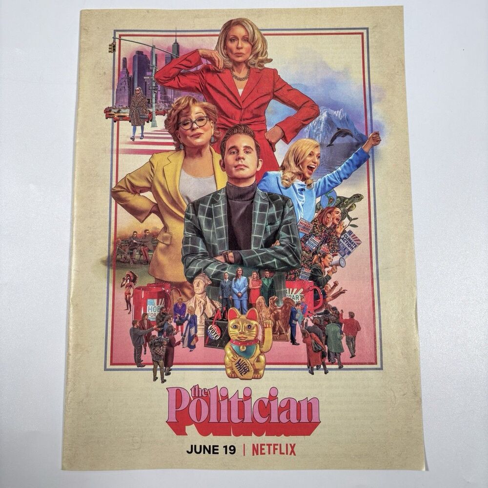 The Politician Original Series on Netflix 2019 Print Ad Full Page For Framing